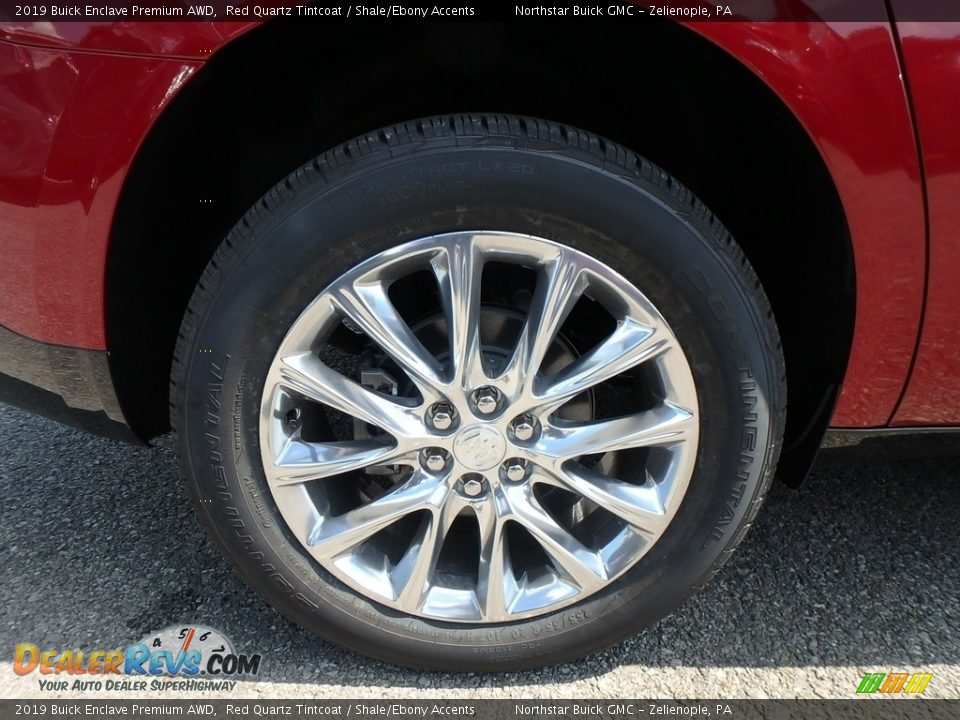 2019 Buick Enclave Premium AWD Red Quartz Tintcoat / Shale/Ebony Accents Photo #9