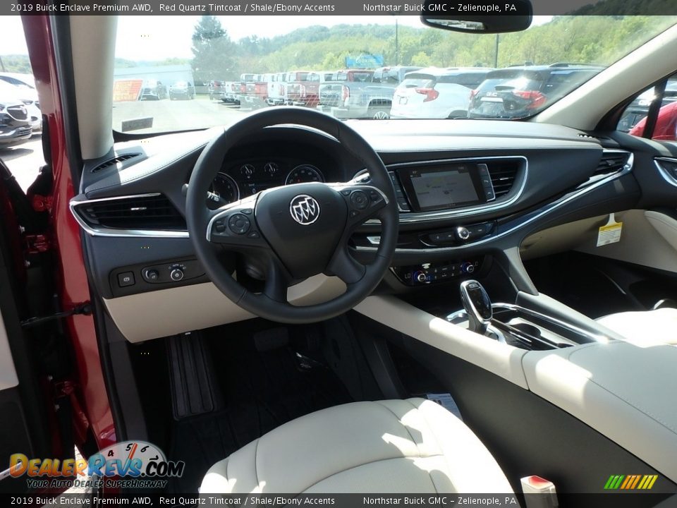 2019 Buick Enclave Premium AWD Red Quartz Tintcoat / Shale/Ebony Accents Photo #13