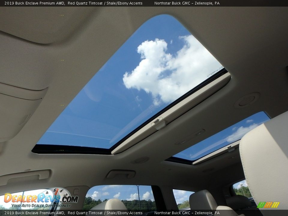 2019 Buick Enclave Premium AWD Red Quartz Tintcoat / Shale/Ebony Accents Photo #16