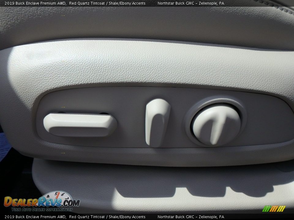 2019 Buick Enclave Premium AWD Red Quartz Tintcoat / Shale/Ebony Accents Photo #17