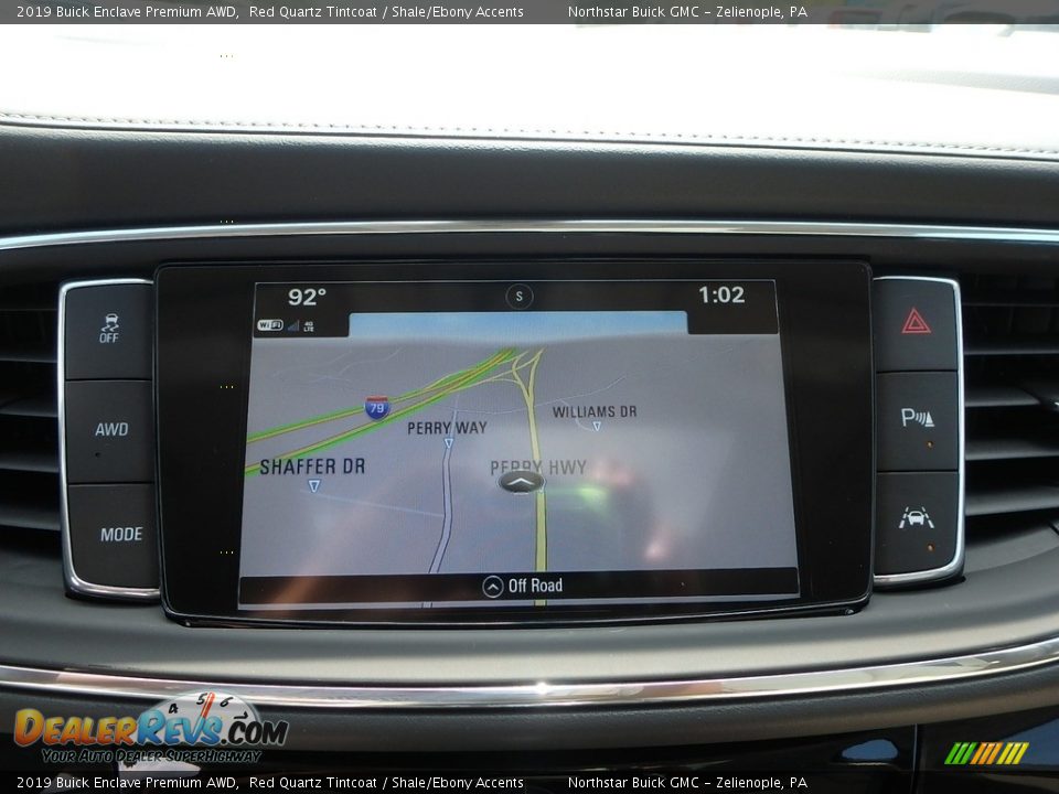 2019 Buick Enclave Premium AWD Red Quartz Tintcoat / Shale/Ebony Accents Photo #19