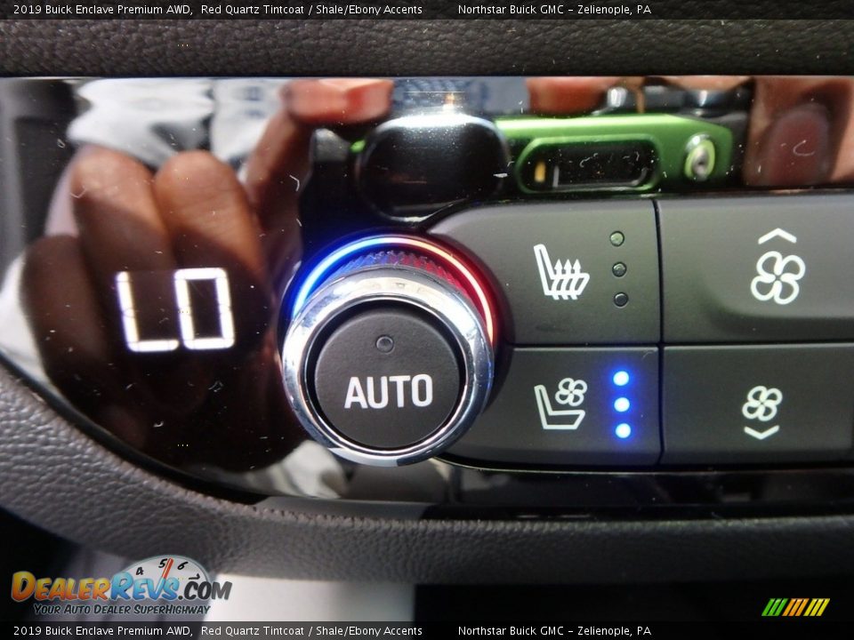 2019 Buick Enclave Premium AWD Red Quartz Tintcoat / Shale/Ebony Accents Photo #20