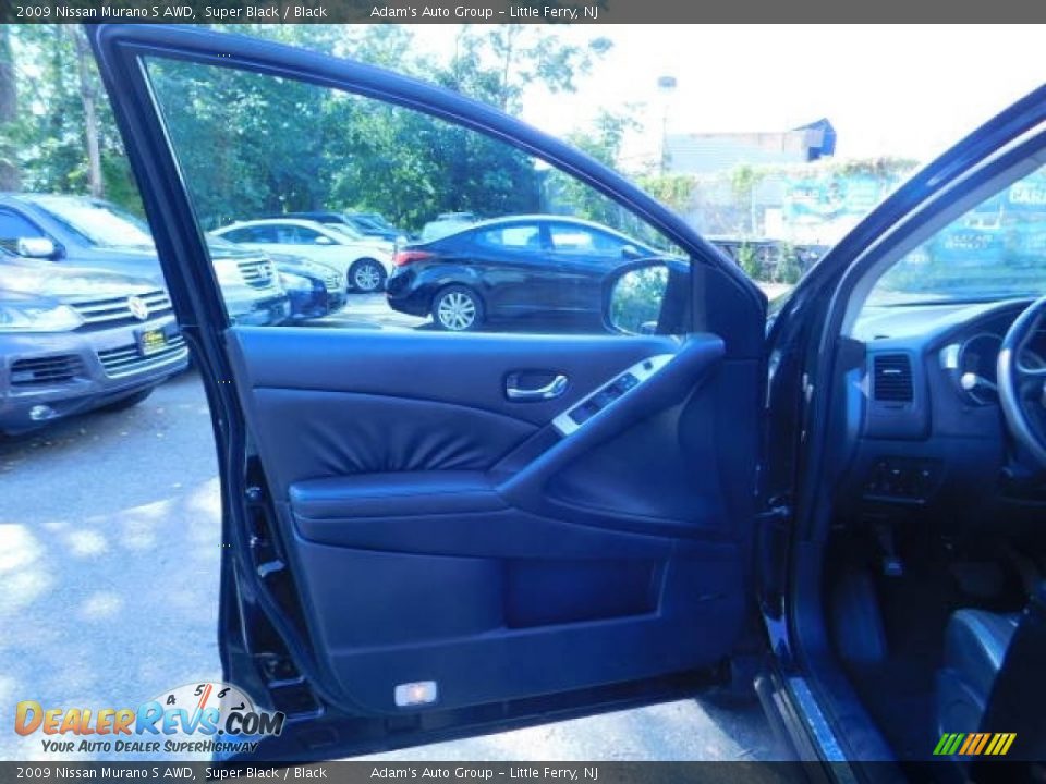 2009 Nissan Murano S AWD Super Black / Black Photo #4