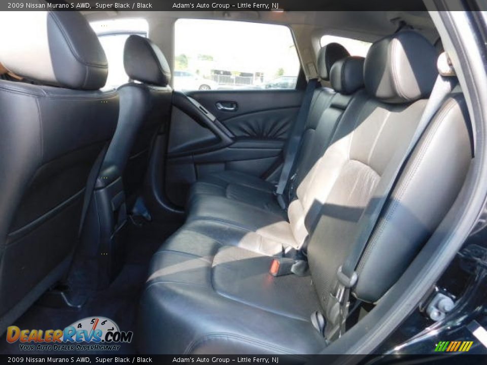 2009 Nissan Murano S AWD Super Black / Black Photo #13