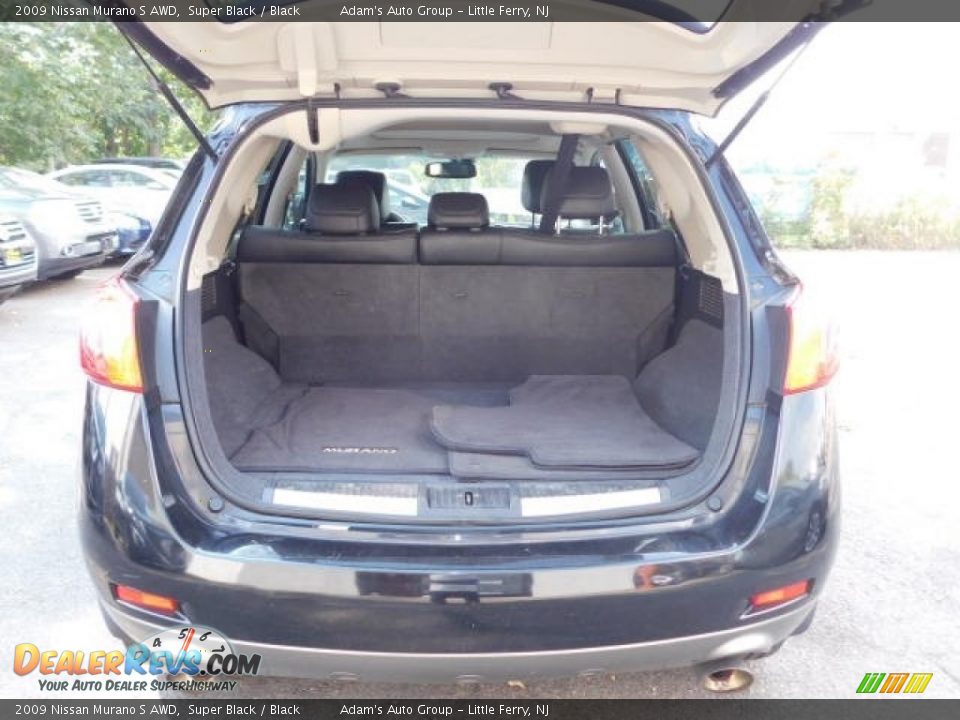 2009 Nissan Murano S AWD Super Black / Black Photo #15