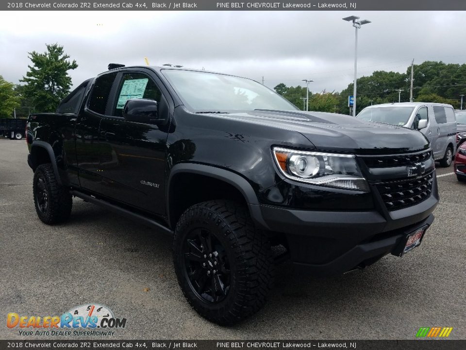 2018 Chevrolet Colorado ZR2 Extended Cab 4x4 Black / Jet Black Photo #1