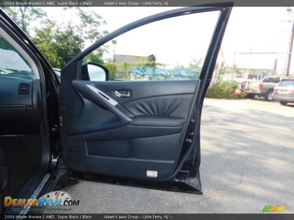2009 Nissan Murano S AWD Super Black / Black Photo #18