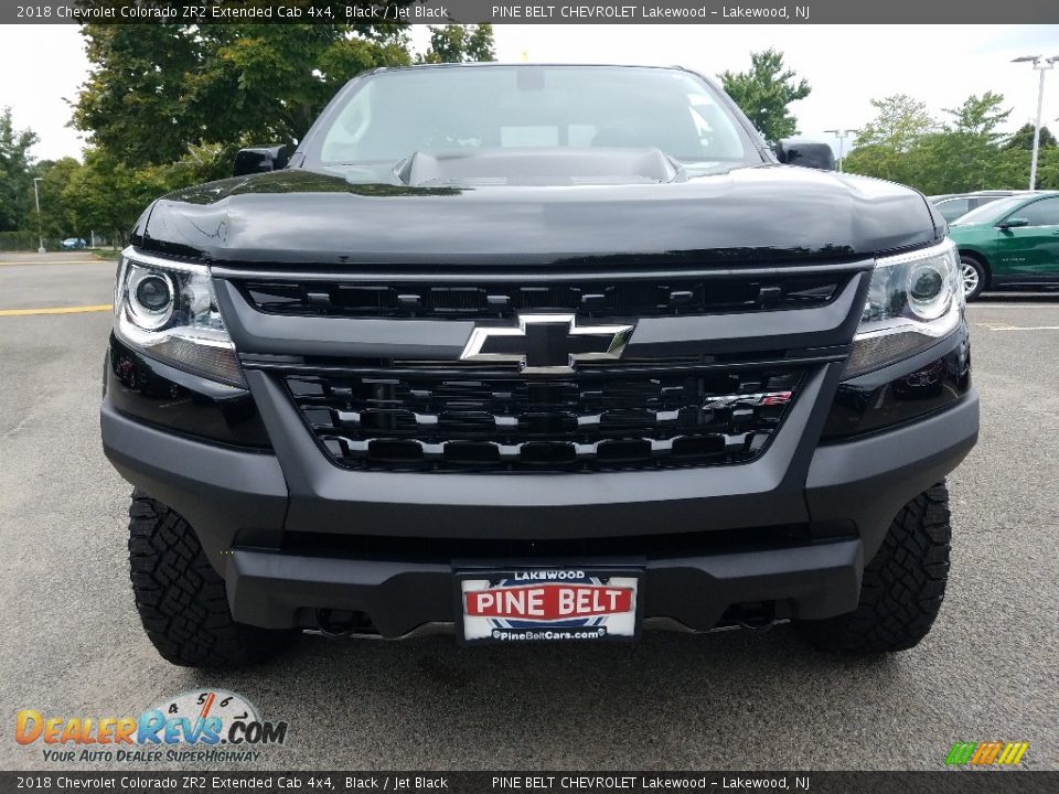 2018 Chevrolet Colorado ZR2 Extended Cab 4x4 Black / Jet Black Photo #2