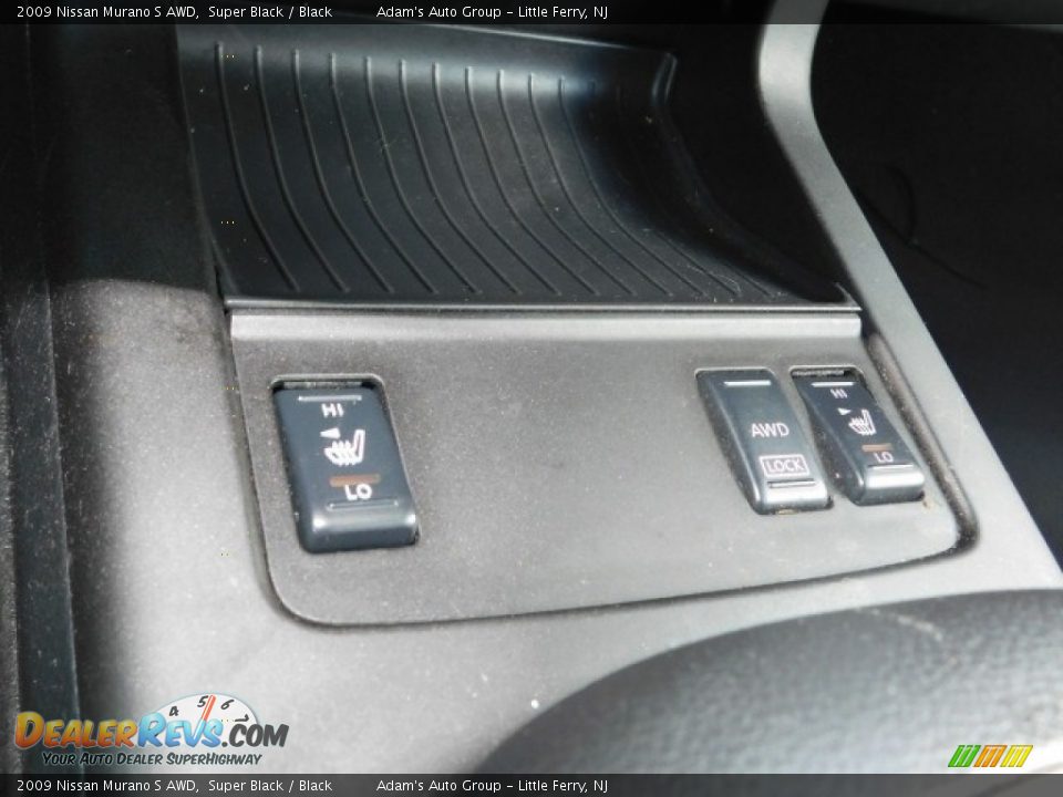 2009 Nissan Murano S AWD Super Black / Black Photo #21