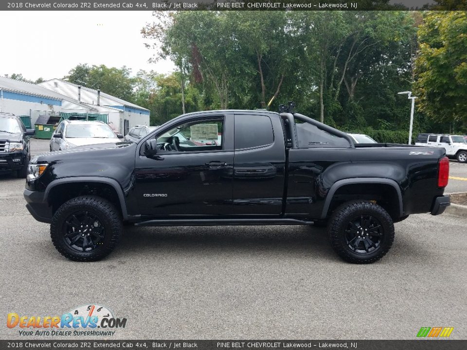 2018 Chevrolet Colorado ZR2 Extended Cab 4x4 Black / Jet Black Photo #3