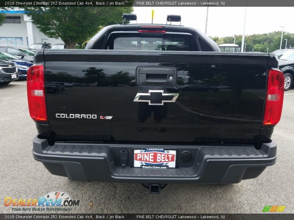 2018 Chevrolet Colorado ZR2 Extended Cab 4x4 Black / Jet Black Photo #5