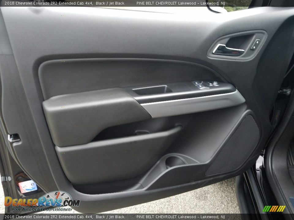 2018 Chevrolet Colorado ZR2 Extended Cab 4x4 Black / Jet Black Photo #6