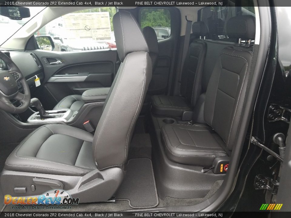 Rear Seat of 2018 Chevrolet Colorado ZR2 Extended Cab 4x4 Photo #8
