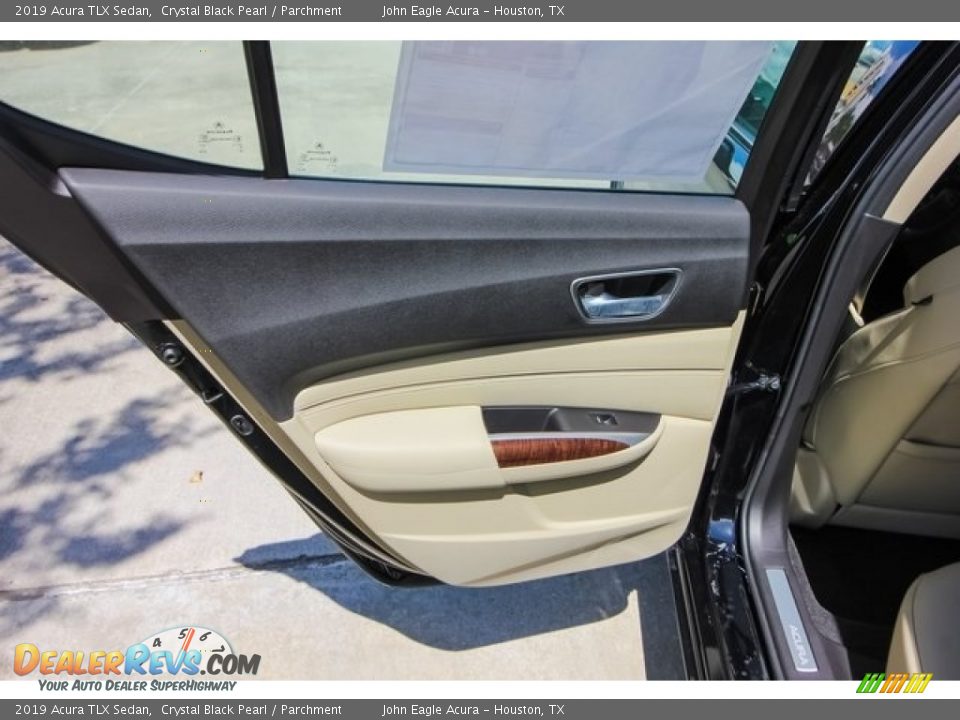 2019 Acura TLX Sedan Crystal Black Pearl / Parchment Photo #20