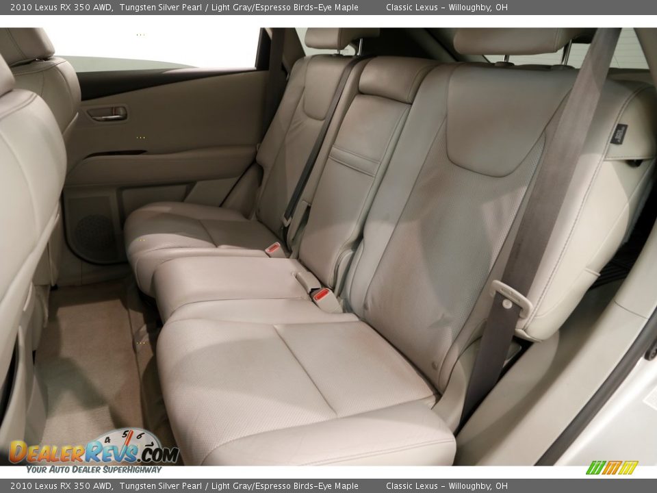 2010 Lexus RX 350 AWD Tungsten Silver Pearl / Light Gray/Espresso Birds-Eye Maple Photo #21
