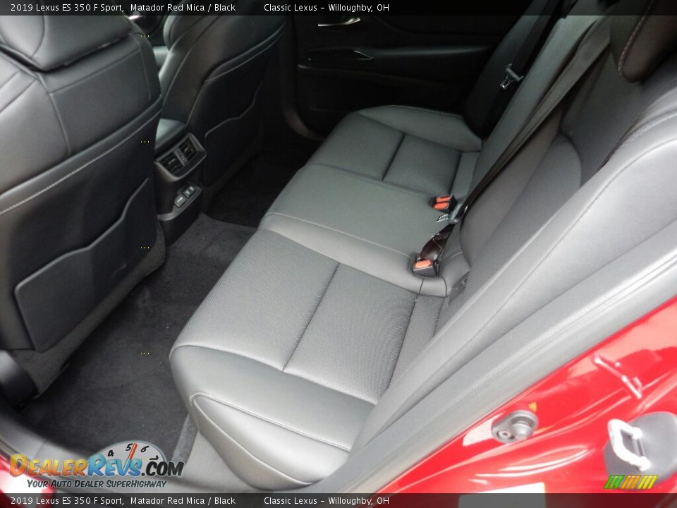 Rear Seat of 2019 Lexus ES 350 F Sport Photo #3