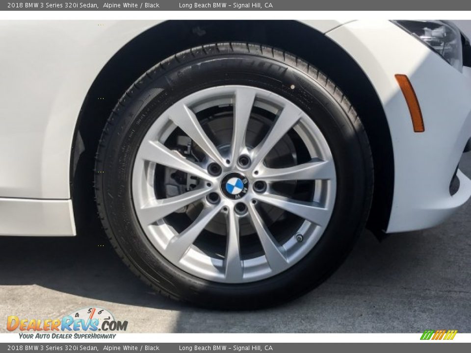 2018 BMW 3 Series 320i Sedan Alpine White / Black Photo #9