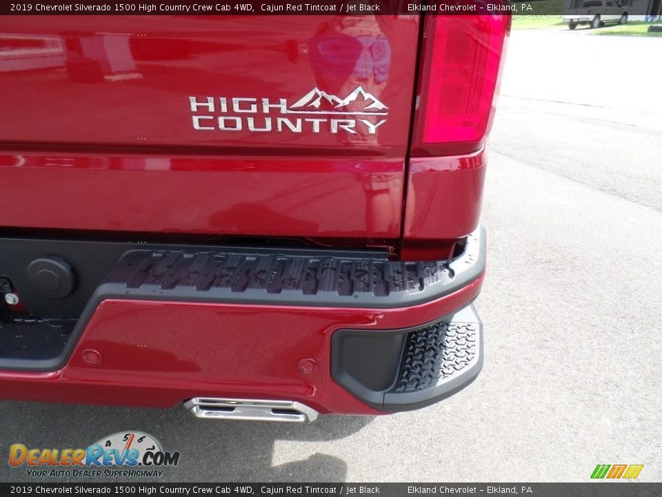 2019 Chevrolet Silverado 1500 High Country Crew Cab 4WD Cajun Red Tintcoat / Jet Black Photo #11