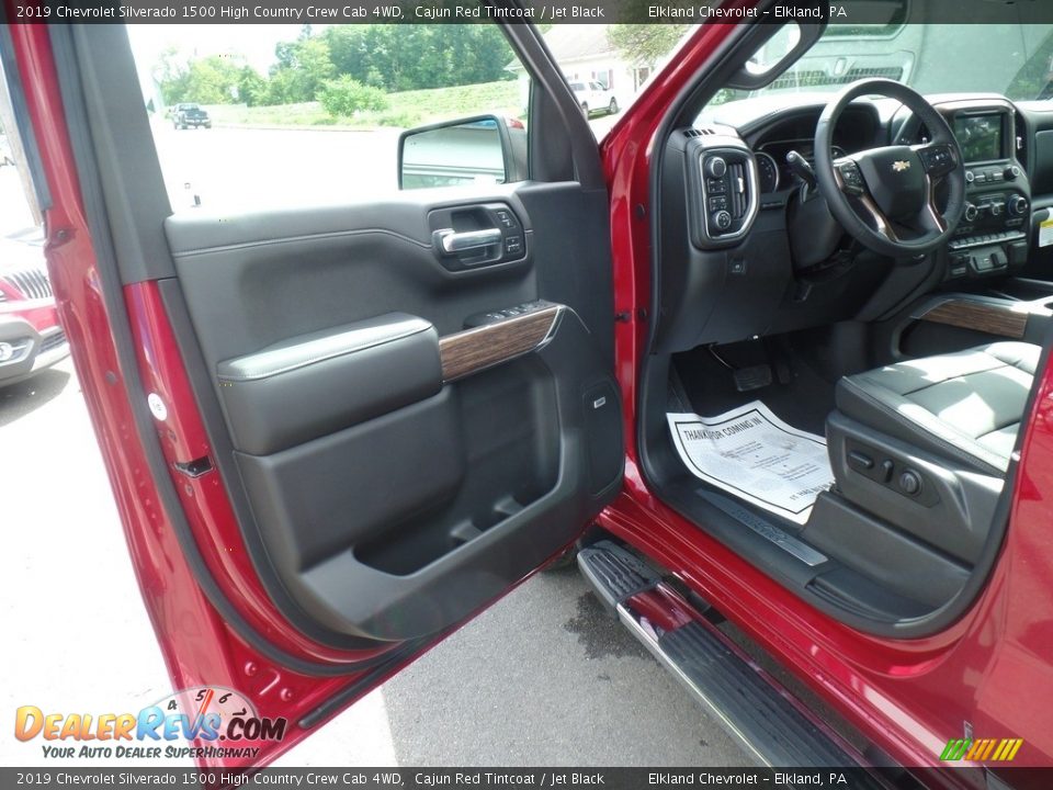 2019 Chevrolet Silverado 1500 High Country Crew Cab 4WD Cajun Red Tintcoat / Jet Black Photo #15