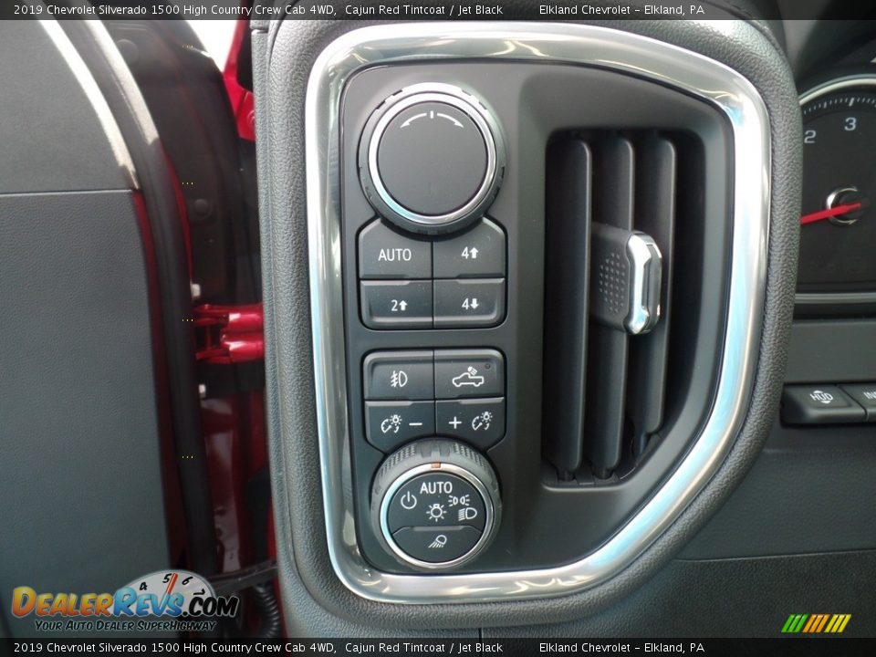 2019 Chevrolet Silverado 1500 High Country Crew Cab 4WD Cajun Red Tintcoat / Jet Black Photo #26