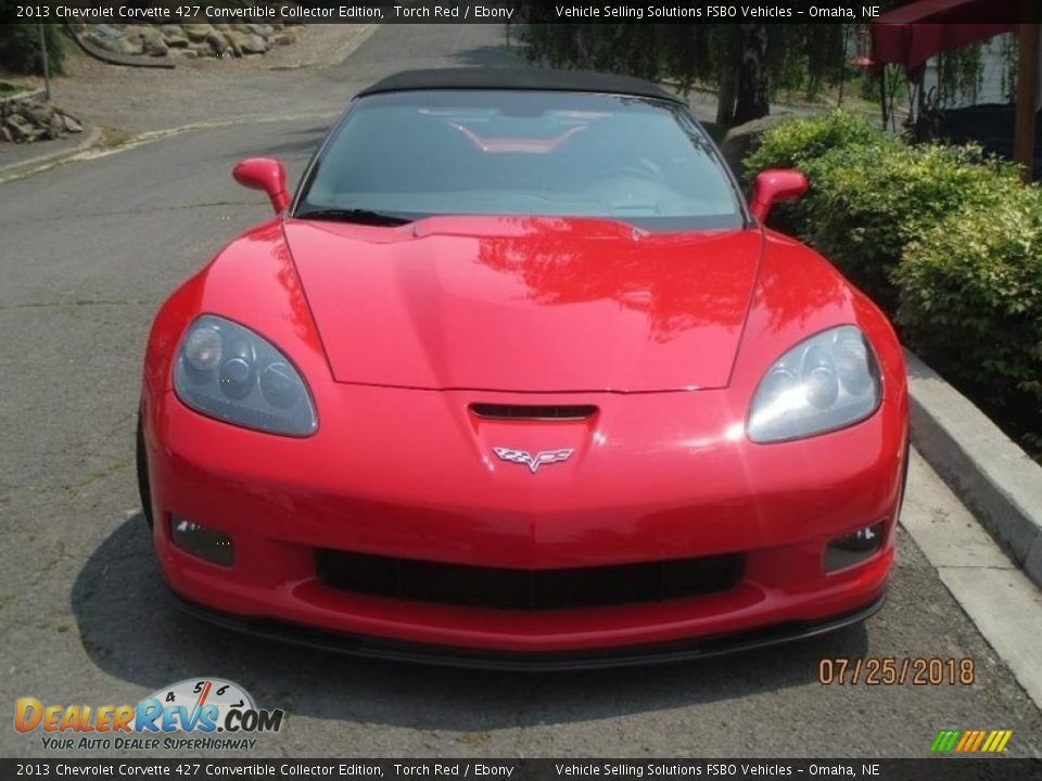 2013 Chevrolet Corvette 427 Convertible Collector Edition Torch Red / Ebony Photo #2