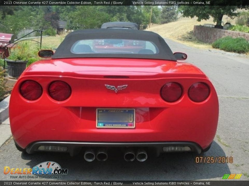 2013 Chevrolet Corvette 427 Convertible Collector Edition Torch Red / Ebony Photo #3