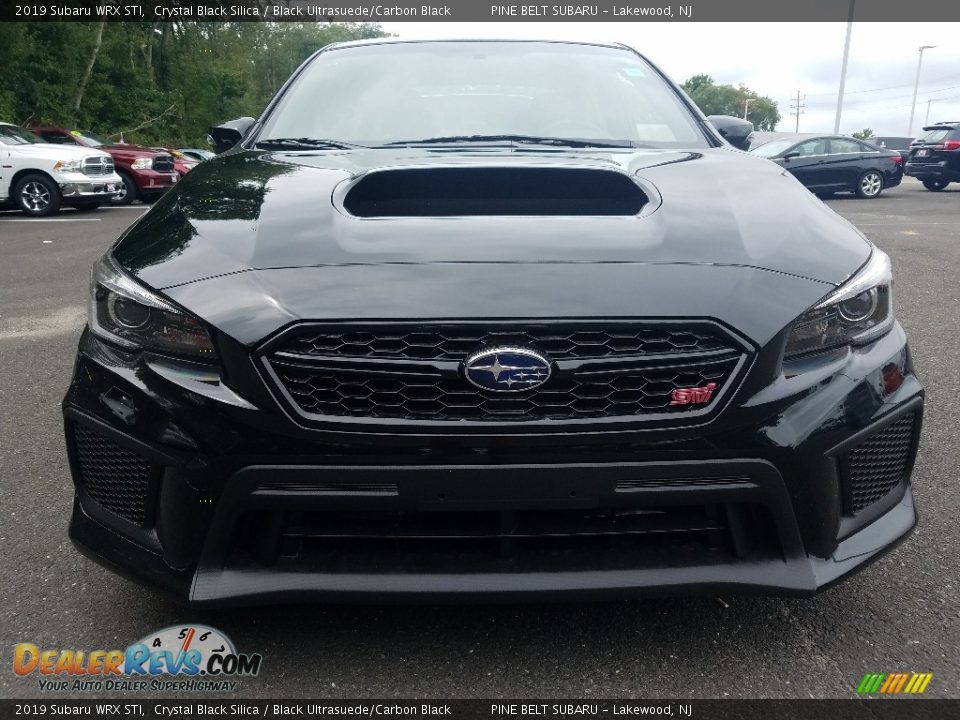 2019 Subaru WRX STI Crystal Black Silica / Black Ultrasuede/Carbon Black Photo #2