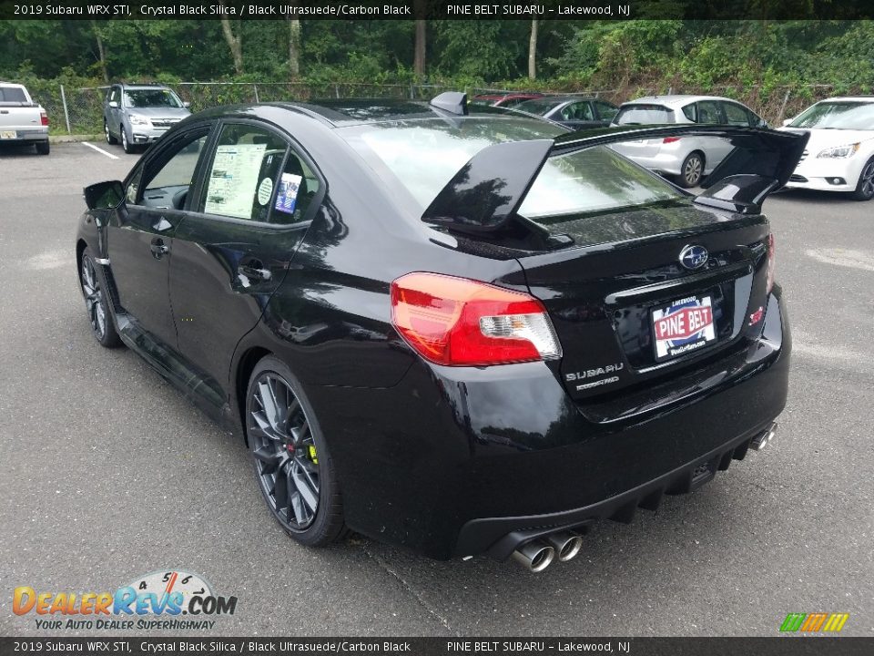 2019 Subaru WRX STI Crystal Black Silica / Black Ultrasuede/Carbon Black Photo #4