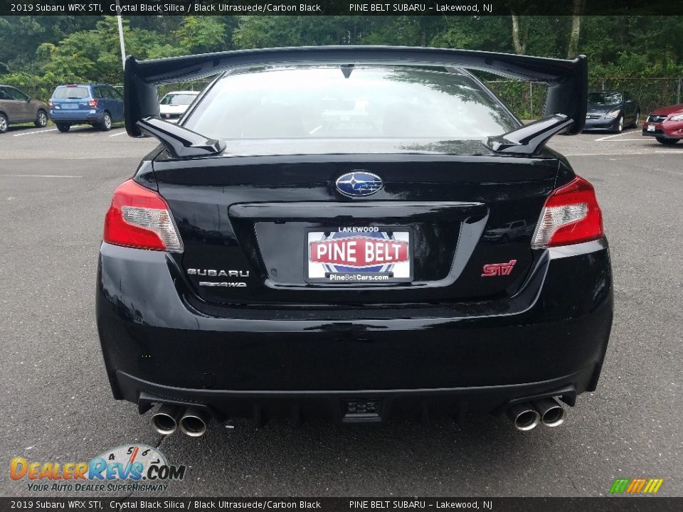 2019 Subaru WRX STI Crystal Black Silica / Black Ultrasuede/Carbon Black Photo #5