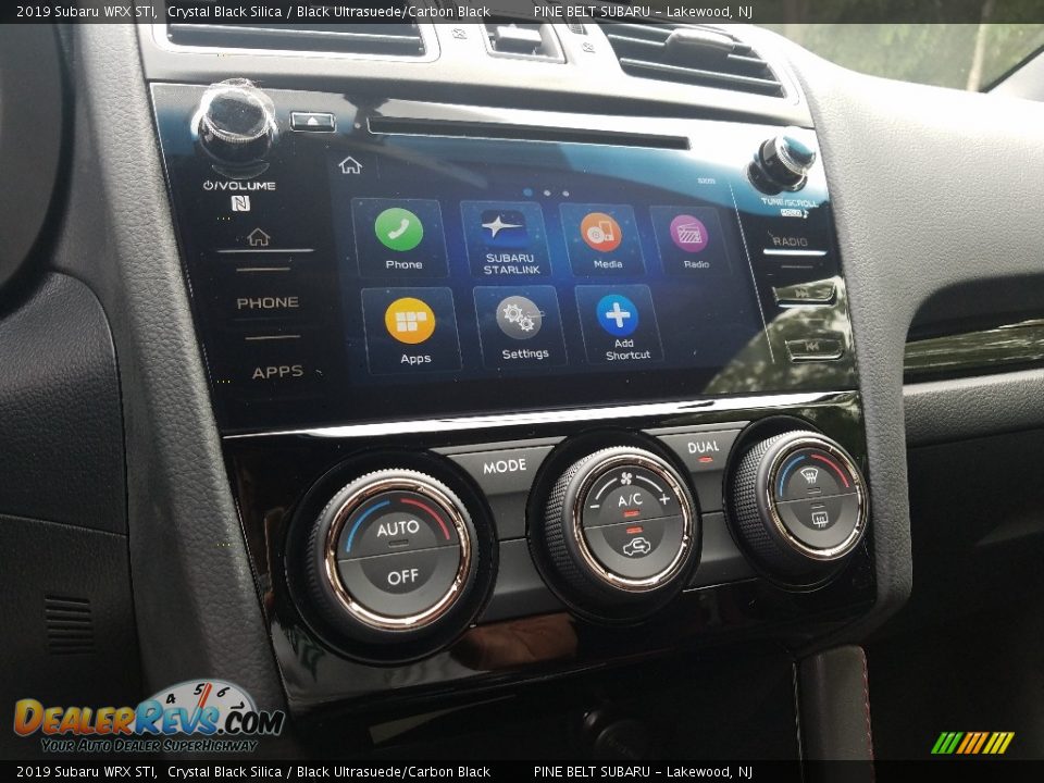 Controls of 2019 Subaru WRX STI Photo #10