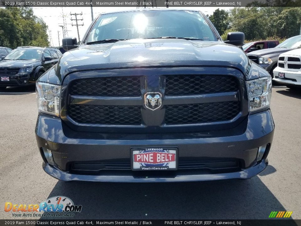 2019 Ram 1500 Classic Express Quad Cab 4x4 Maximum Steel Metallic / Black Photo #2