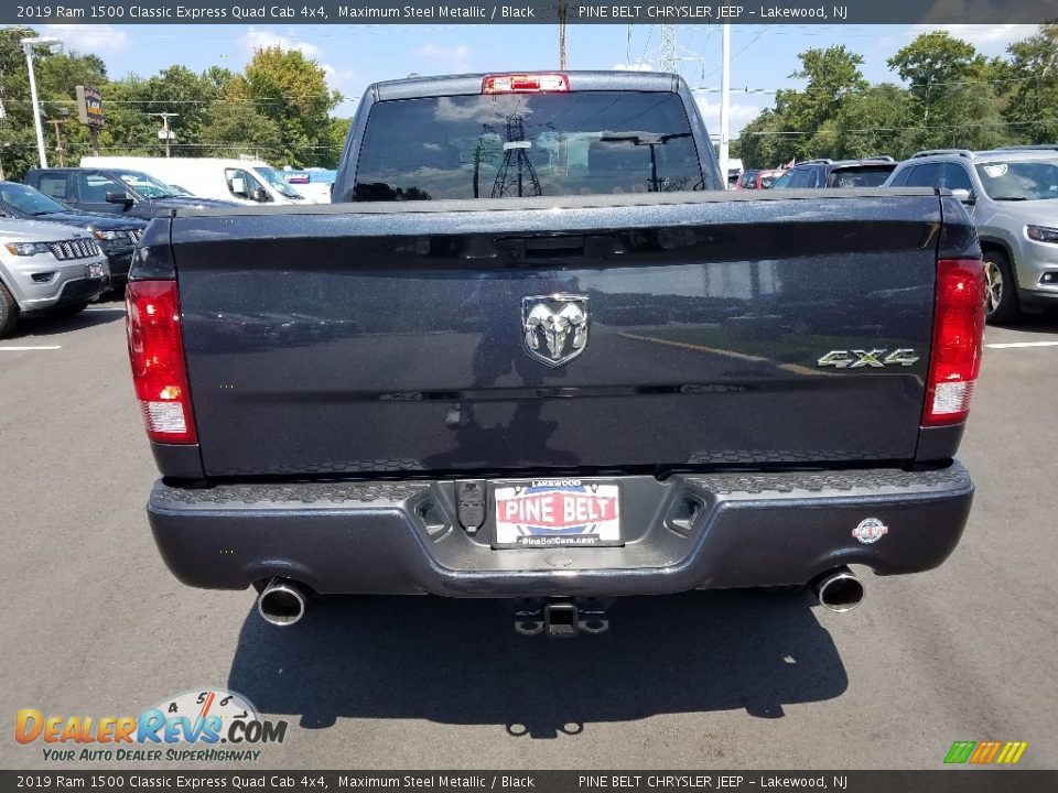 2019 Ram 1500 Classic Express Quad Cab 4x4 Maximum Steel Metallic / Black Photo #5