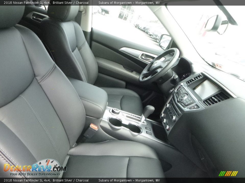 2018 Nissan Pathfinder SL 4x4 Brilliant Silver / Charcoal Photo #10