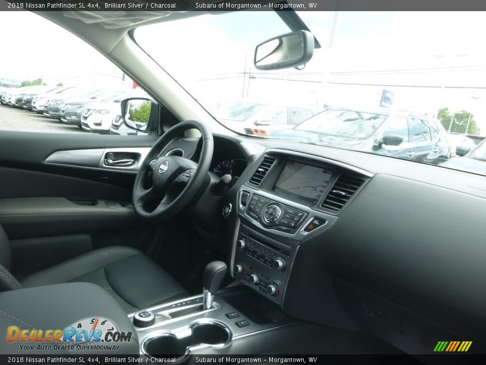 2018 Nissan Pathfinder SL 4x4 Brilliant Silver / Charcoal Photo #11