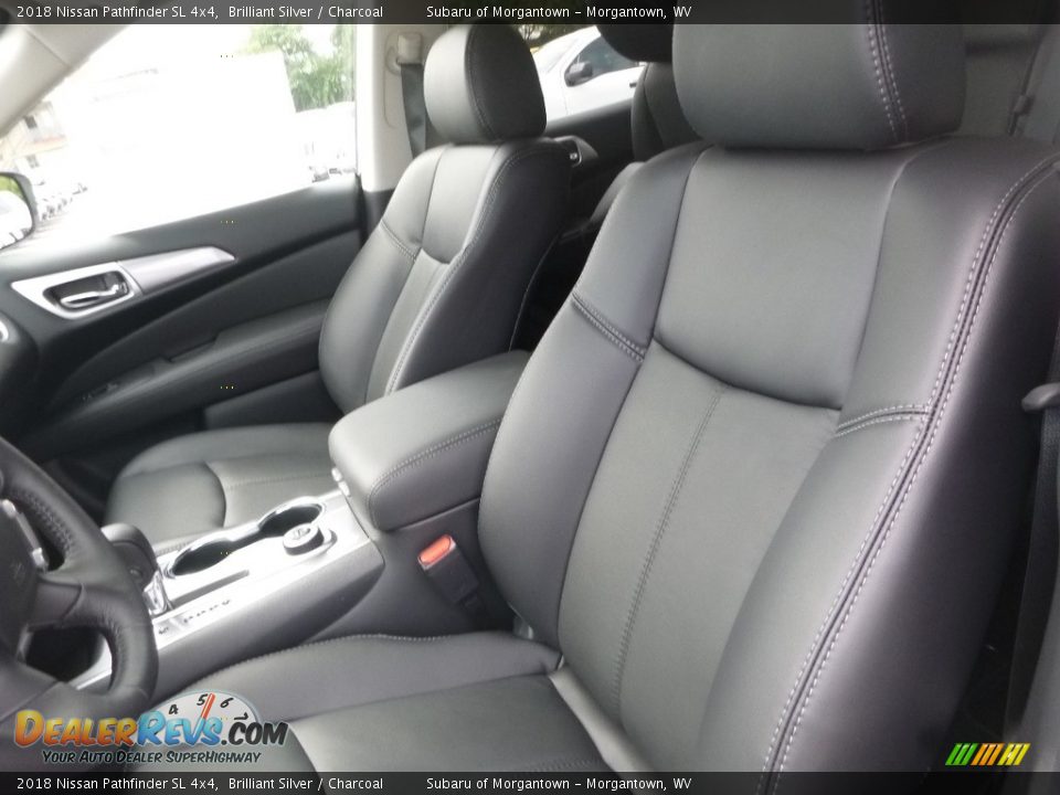 2018 Nissan Pathfinder SL 4x4 Brilliant Silver / Charcoal Photo #16