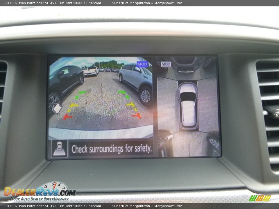 2018 Nissan Pathfinder SL 4x4 Brilliant Silver / Charcoal Photo #19