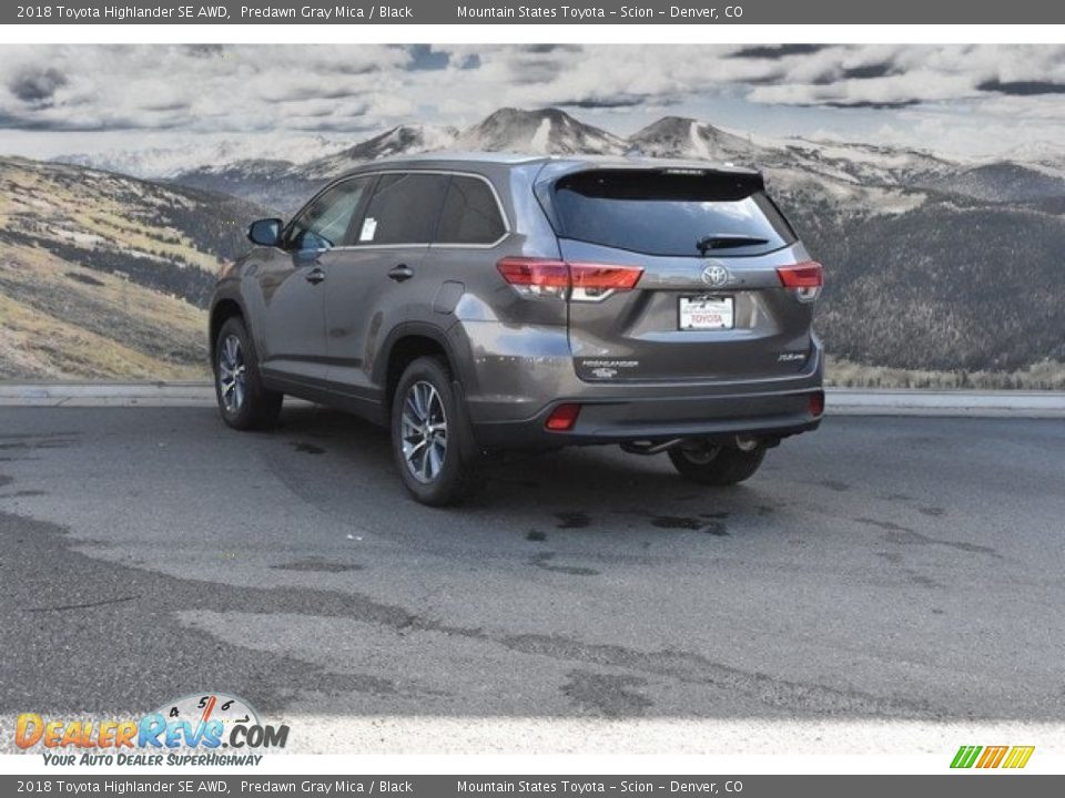 2018 Toyota Highlander SE AWD Predawn Gray Mica / Black Photo #3