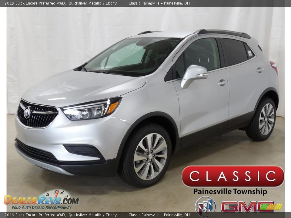 2019 Buick Encore Preferred AWD Quicksilver Metallic / Ebony Photo #1