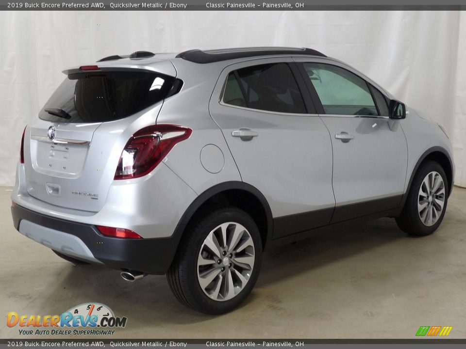 2019 Buick Encore Preferred AWD Quicksilver Metallic / Ebony Photo #2