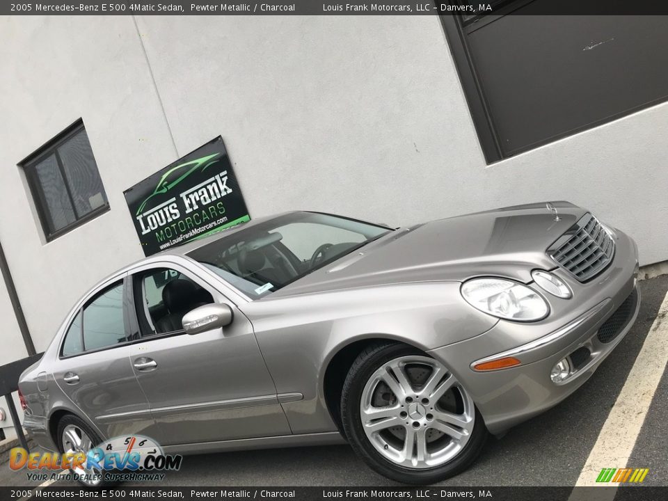 2005 Mercedes-Benz E 500 4Matic Sedan Pewter Metallic / Charcoal Photo #2