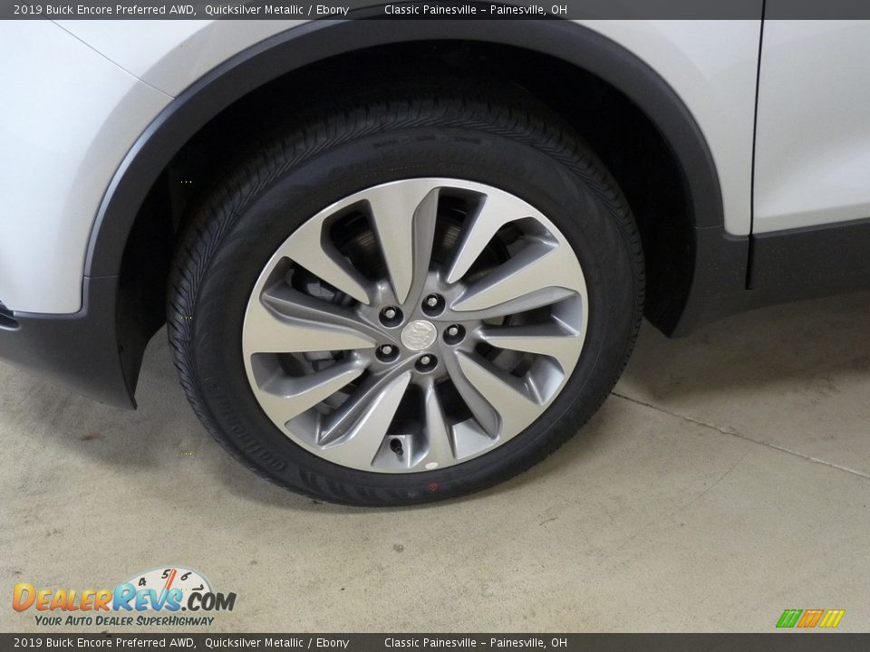 2019 Buick Encore Preferred AWD Quicksilver Metallic / Ebony Photo #5
