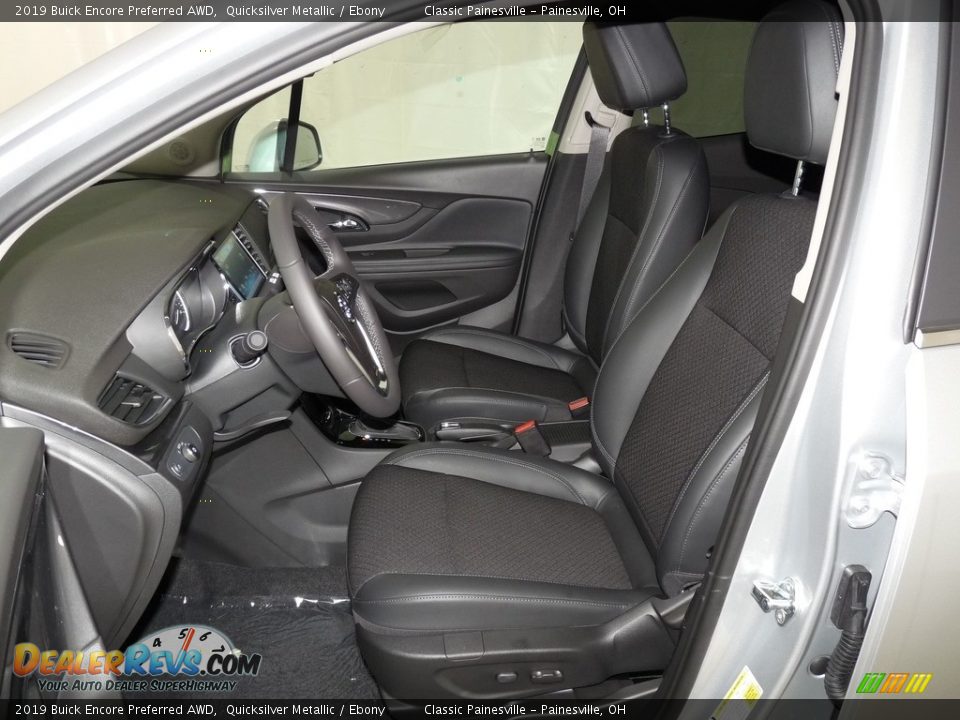 2019 Buick Encore Preferred AWD Quicksilver Metallic / Ebony Photo #6