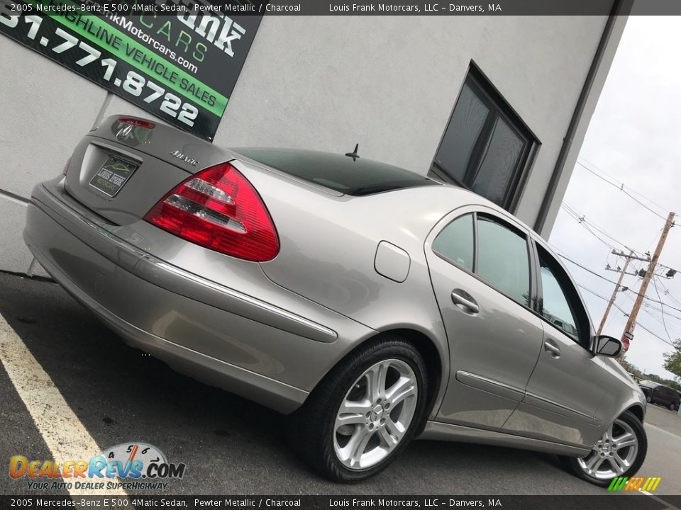 2005 Mercedes-Benz E 500 4Matic Sedan Pewter Metallic / Charcoal Photo #5