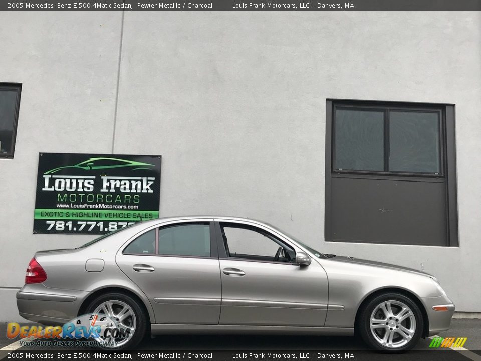 2005 Mercedes-Benz E 500 4Matic Sedan Pewter Metallic / Charcoal Photo #6