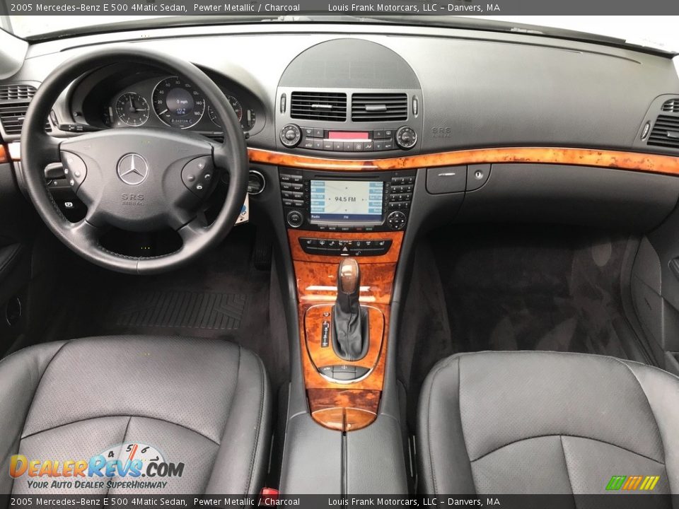 2005 Mercedes-Benz E 500 4Matic Sedan Pewter Metallic / Charcoal Photo #10