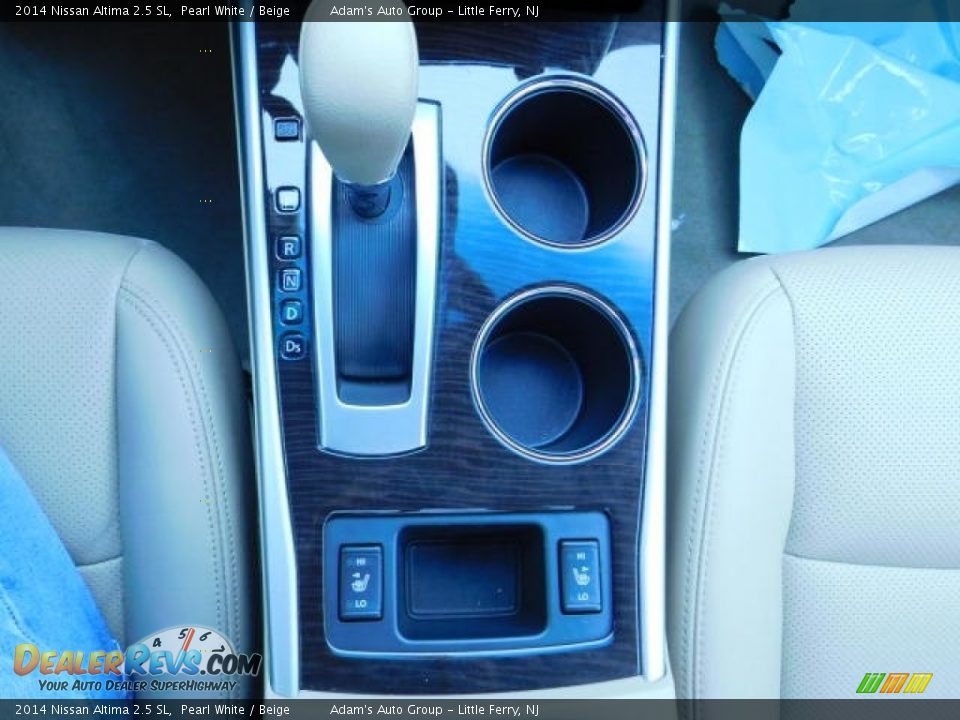 2014 Nissan Altima 2.5 SL Pearl White / Beige Photo #16