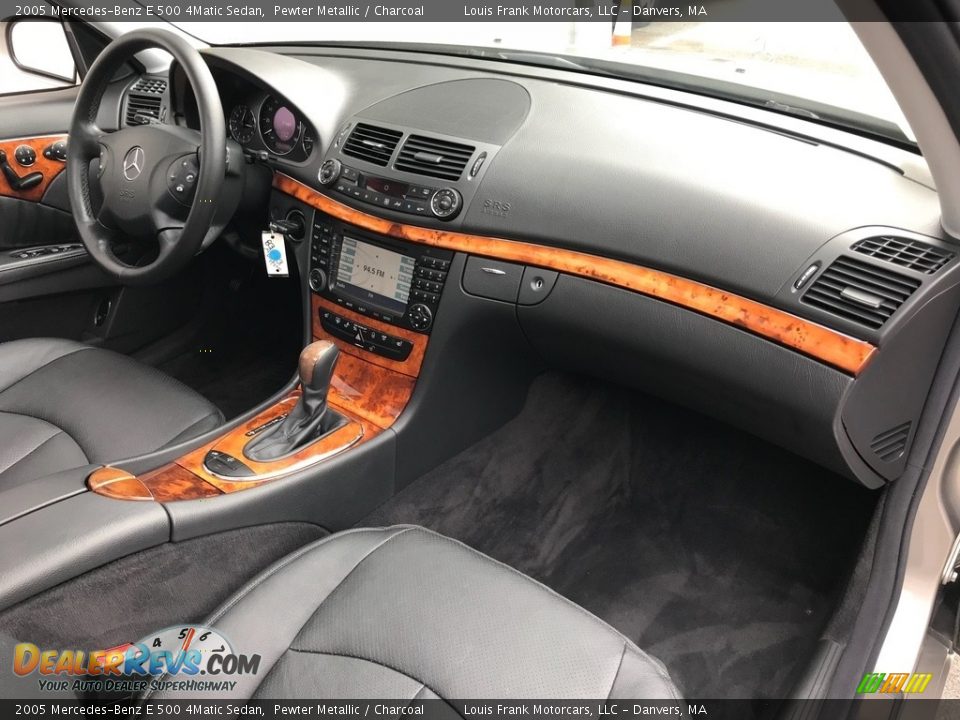 2005 Mercedes-Benz E 500 4Matic Sedan Pewter Metallic / Charcoal Photo #11
