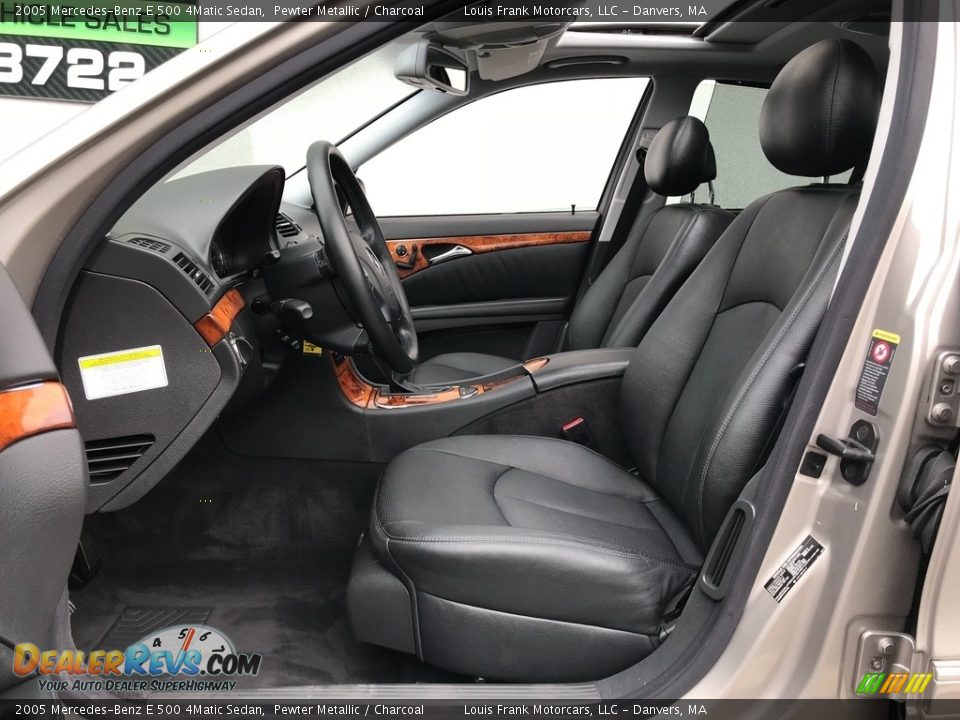 2005 Mercedes-Benz E 500 4Matic Sedan Pewter Metallic / Charcoal Photo #12