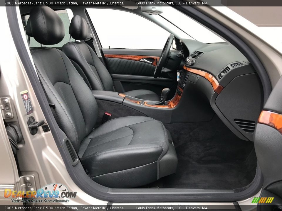 2005 Mercedes-Benz E 500 4Matic Sedan Pewter Metallic / Charcoal Photo #13