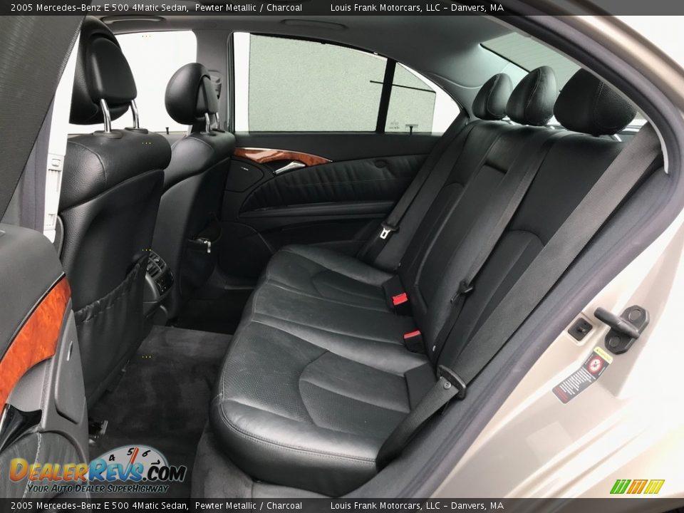 2005 Mercedes-Benz E 500 4Matic Sedan Pewter Metallic / Charcoal Photo #14